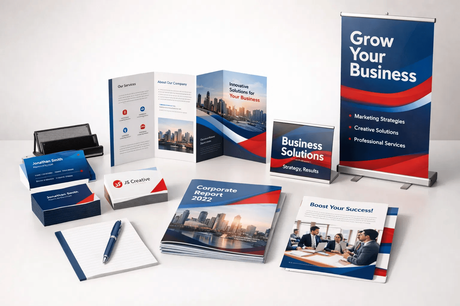 Printing products showcase